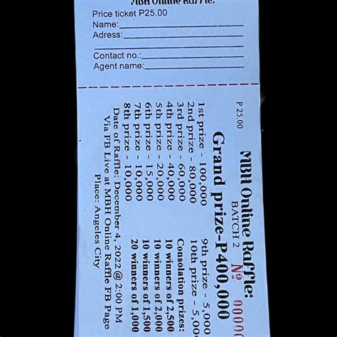 MBH Online Raffle (@mbhonlinerafflemain) .